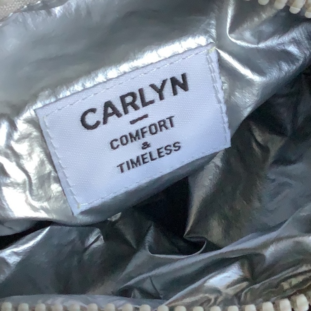 Authentic CARLYN Mini Poing Casual Style Unisex SILVER Nylon Streetwear … - Picture 2 of 16